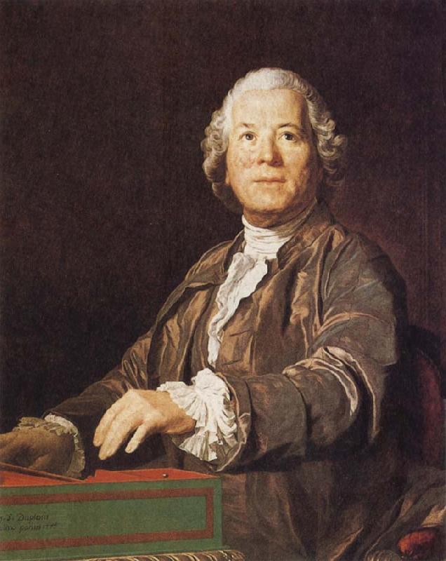 Joseph Siffred Duplessis Portrait of Christoph Willibald Gluck